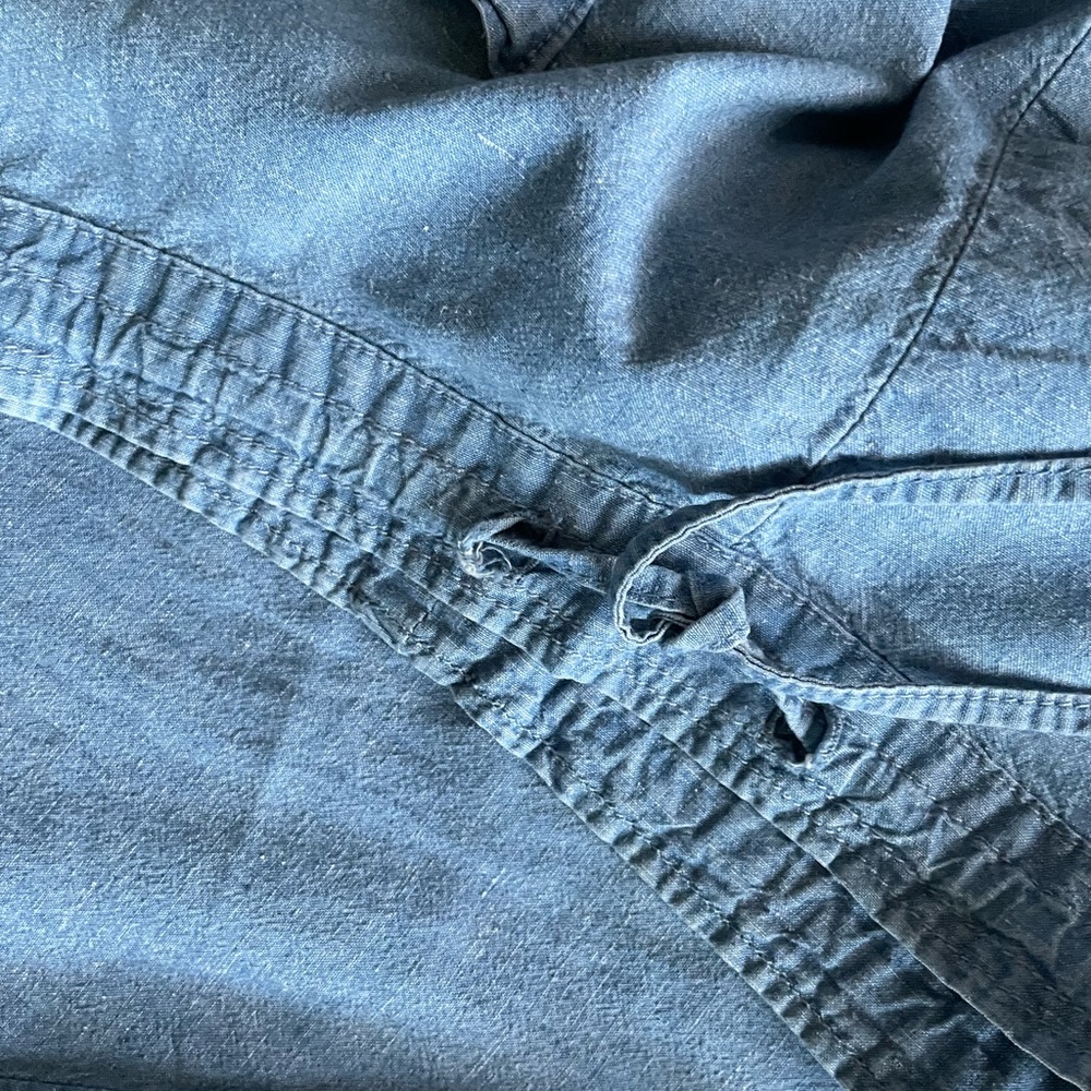 Lucky Brand Chambray Skirt, Boho, size small - Picture 7 of 8